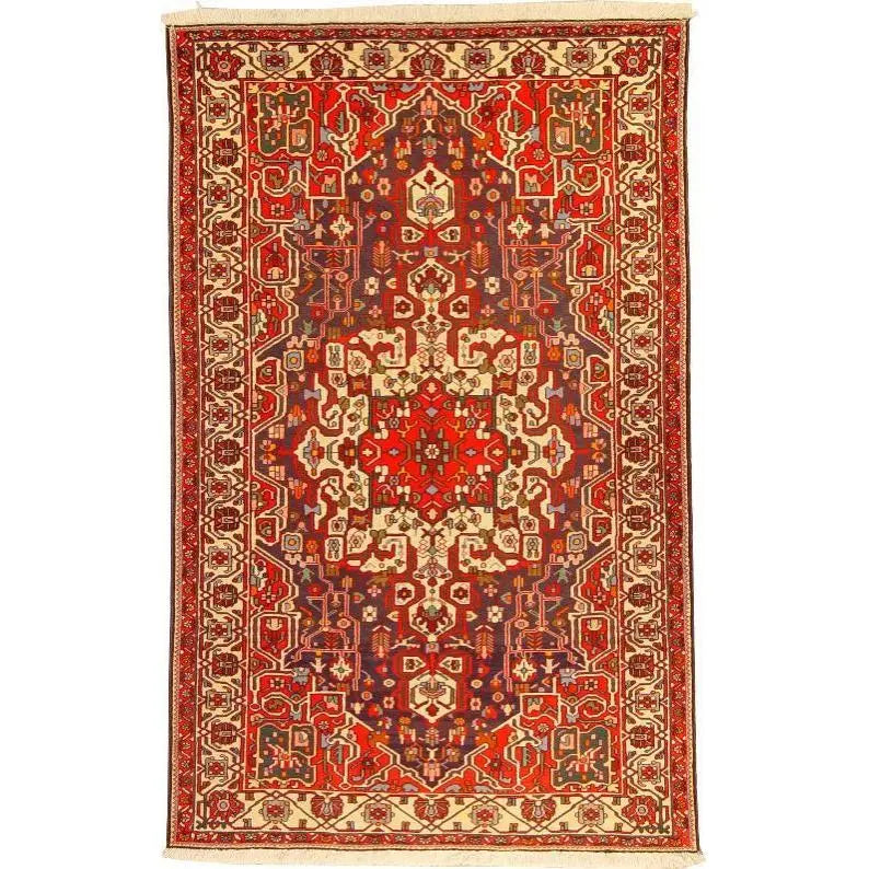One Of The Kind Persian Bakhtiar Rug 9'9" x 5'2"